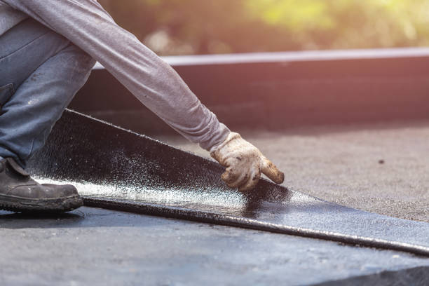 Professional Waterproofing technician working in Gainesville, VA